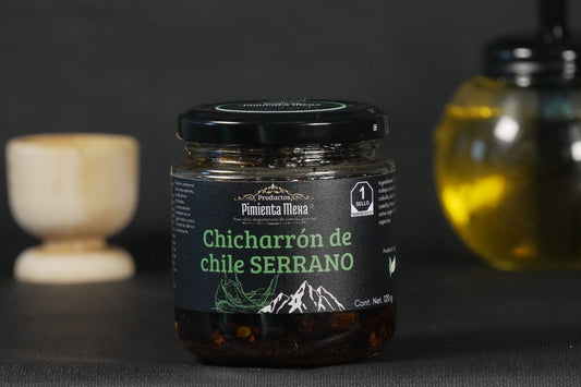 Chicharrón de chile serrano